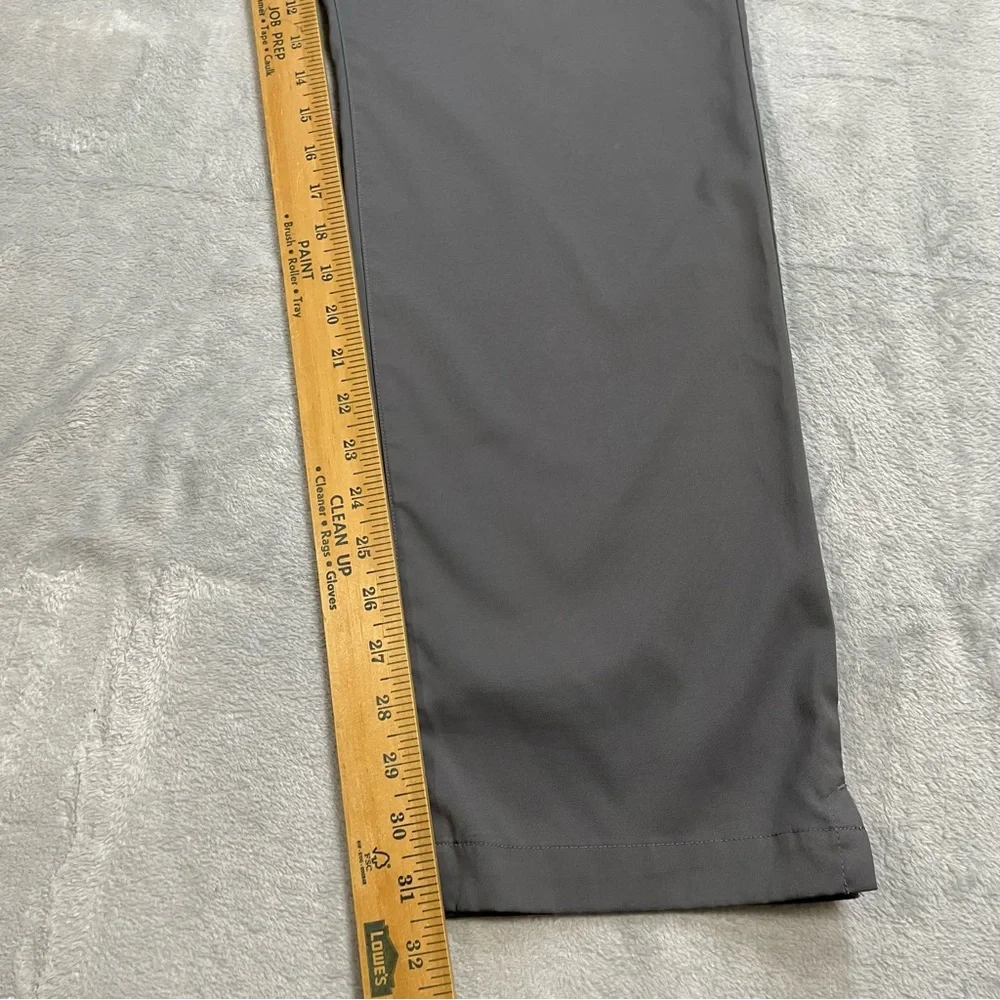 Nike Golf Pants 34x32 (36x32) Mens‎ Victory Performance Dark Gray Flat Front